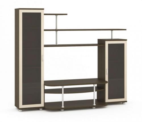 Модульные стенки в зал. Преимущества гарнитуров для гостиной