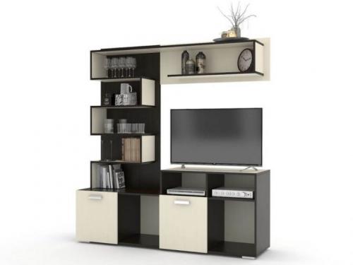 Модульные стенки в зал. Преимущества гарнитуров для гостиной