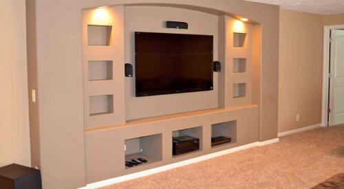 Современные стенки в зал. Виды стенок