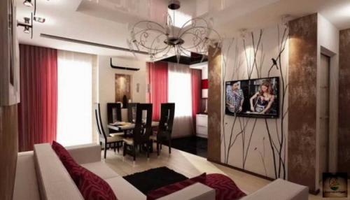 Пример ремонта однокомнатной квартиры. Проект однокомнатной квартиры 08 Пример ремонта однокомнатной квартиры. Проект однокомнатной квартиры 08