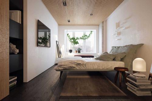 Дизайн однокомнатной квартиры 2019. Светлый дизайн квартиры 2019. Фото проекта