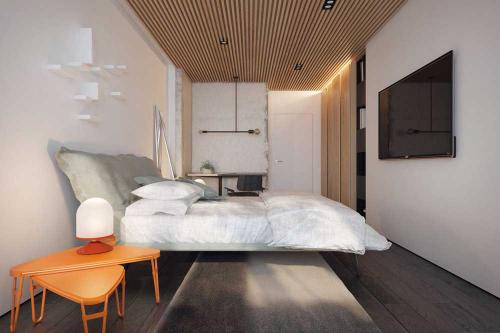 Дизайн однокомнатной квартиры 2019. Светлый дизайн квартиры 2019. Фото проекта