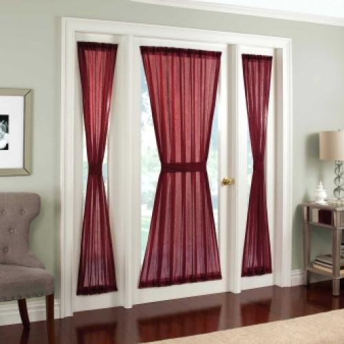 Как оформить дверной проем шторами без двери. Материал 04