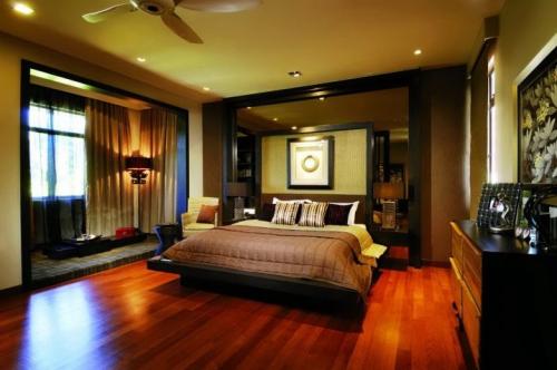 Белая спальня в маленькой комнате. Интерьер маленькой спальни 20