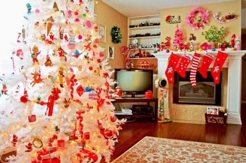 Как украсить комнату к Новому году из подручных средств. Как украсить свой дом или квартиру на Новый год