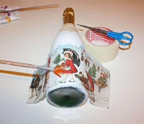 Как украсить дом к Новому году 2019. Идеи декупажа на Новый год 2019