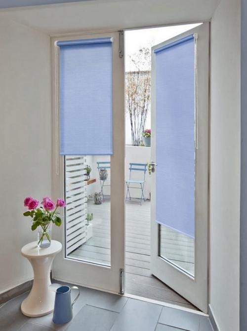 Шторы на двери и дверные проемы. Как выбрать декоративные шторы в дверной проем? 16