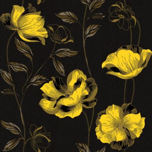 Комбинирование черных и белых обоев. Сочетание черных обоев с другими цветами