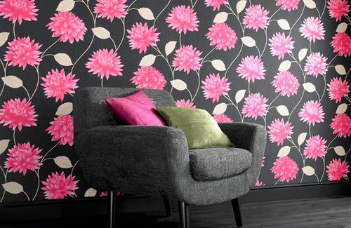 Комбинирование черных и белых обоев. Сочетание черных обоев с другими цветами