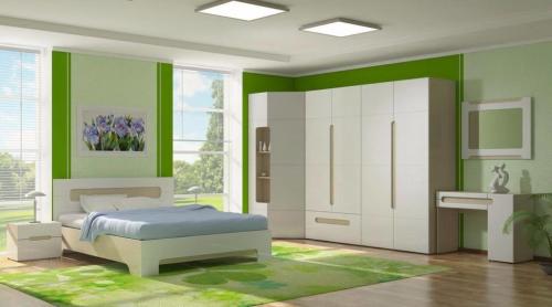 Современные шкафы в спальню удобная комплектация. Шкафы
