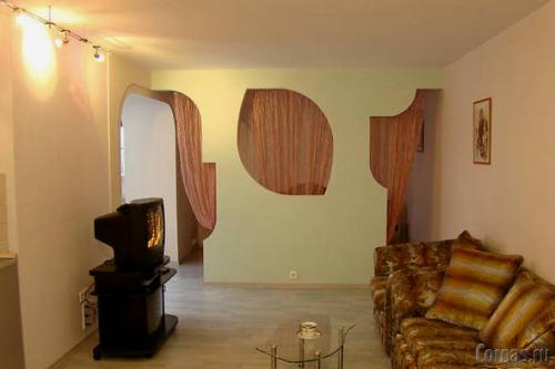 Интерьер квартиры однокомнатной квартиры 35 кв. Используем преимущества планировки 01 Интерьер квартиры однокомнатной квартиры 35 кв. Используем преимущества планировки 01