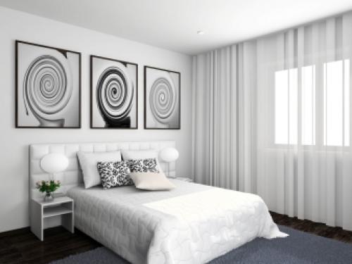 Светлые шторы в интерьере. Как выбрать цвет штор: 7 законов гармонии 03