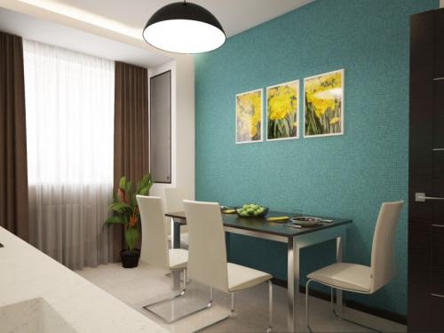 Металлизированные обои для кухни. Обои для кухни – самые популярные и лучшие перспективные варианты дизайна (85 фото)