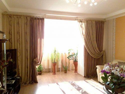 Шторы для зала с балконом. Как подобрать современные шторы для зала с балконом