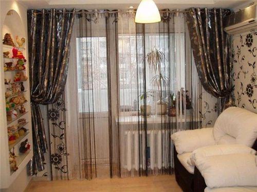Шторы для зала с балконом. Как подобрать современные шторы для зала с балконом