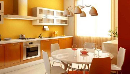 Обои на кухню 2019. Обои в современной кухне