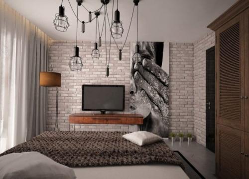 Спальня в современном стиле светлая. Дизайн маленькой светлой спальни 11