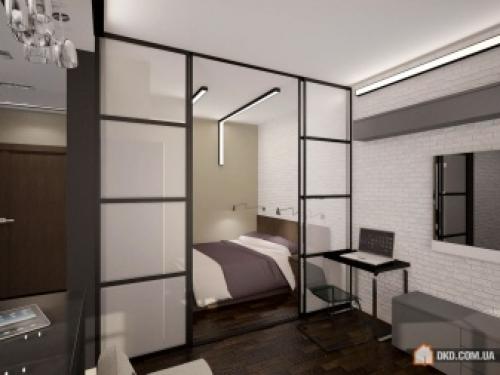 Ремонт 1 ком квартиры. Советы по выбору дизайна однокомнатной квартиры 06