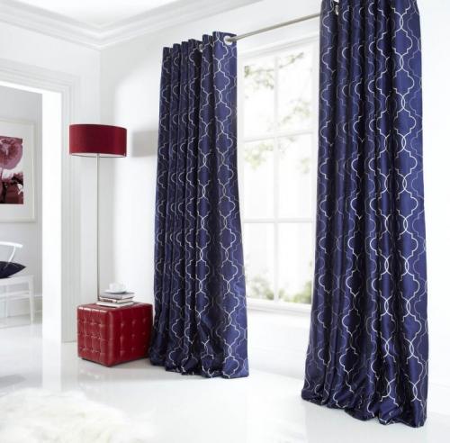 Синие шторы в интерьере гостиной. Синие шторы — стильный и уютный дизайн в синих тонах (85 фото)