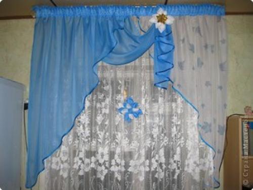 Как сшить шторы новичку. Пошив и выкройка штор из тюля своими руками