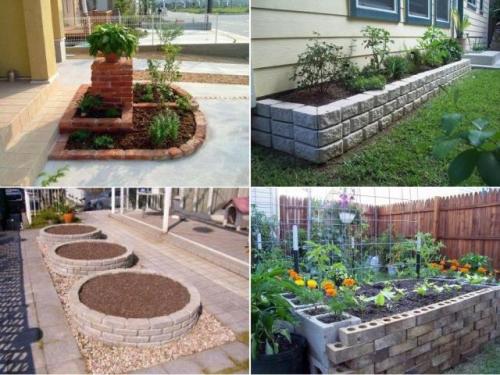 Красивые клумбы из досок. Идеи для создания клумбы