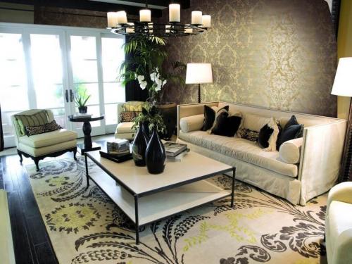 Обои под светлую мебель В ГОСТИНУЮ. Обои для гостиной — выбираем тип обоев