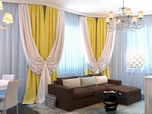 В светлую ГОСТИНУЮ шторы. ШТОРЫ В ГОСТИНУЮ В СОВРЕМЕННОМ СТИЛЕ (100+ вариантов)