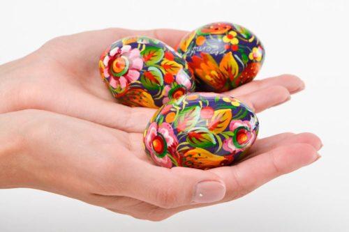 Пасхальные деревянные яйца. Мастер-класс «Роспись деревянных яиц» 11