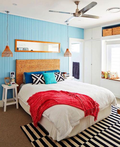 Как украсить кровать. Как украсить стену на месте изголовья