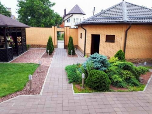 Что построить во дворе. Принципы планировки двора возле частного дома 02