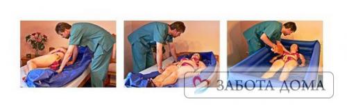 Бассейн для купания инвалидов. Надувная ванна