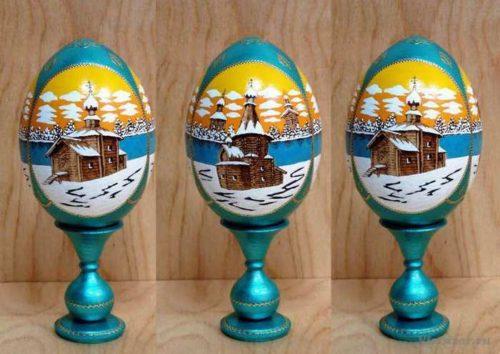 Пасхальные деревянные яйца. Мастер-класс «Роспись деревянных яиц» 12