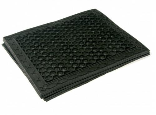 Коврик собирающий грязь. 4 практичных варината придверных ковриков