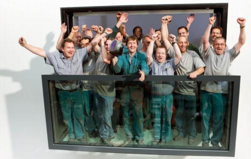 Балкон из окна в крыше. Выдвижной балкон