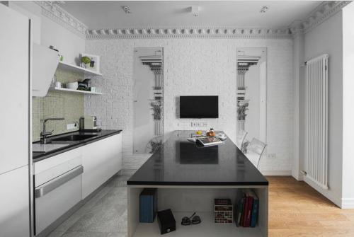 Акцентные стены в интерьере. Комната с выступом в стене —, как оформить? 39