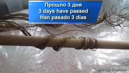 Декор из веток ивы. Украшение комнаты декором из веток и шаров из ниток