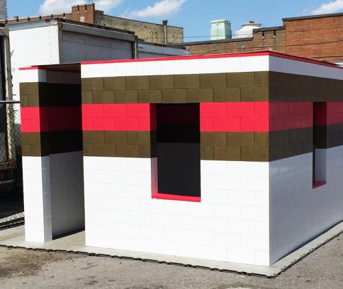 Стена из Лего в интерьере. Мечты или реальность: лего-блоки Ever-Block для быстрого возведения зданий