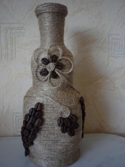 Ваза из стеклянной бутылки декупаж. Декупаж вазы — мастер-класс украшения и варианты создания стильной вазы своими руками (85 фото)