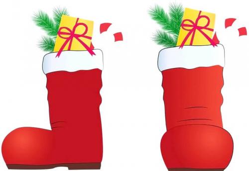 Как сделать новогодний носок из бумаги. Новогодний сапожок: лучшие идеи
