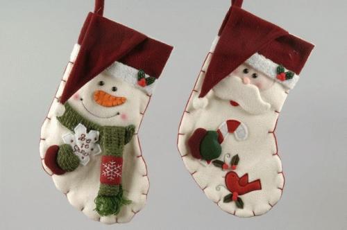 Носок рождественский, как сделать. Рождественский носок. Рождественский носок своими руками из бумаги 11