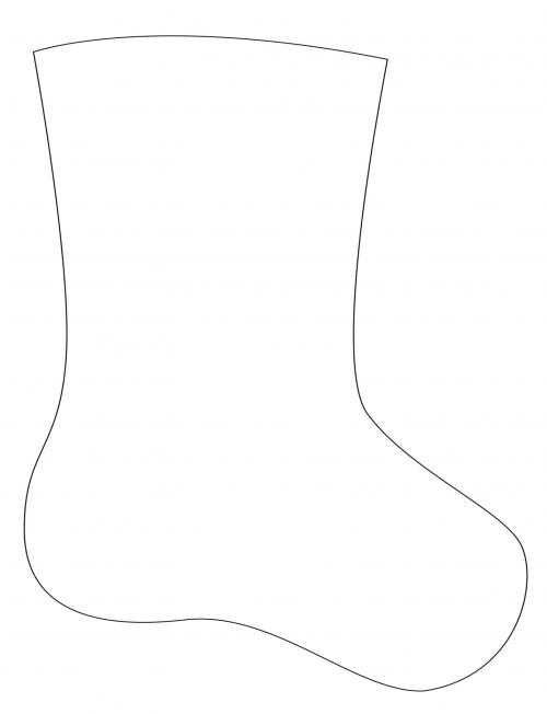 Носок для подарков своими руками из фетра. Новогодний носок из фетра