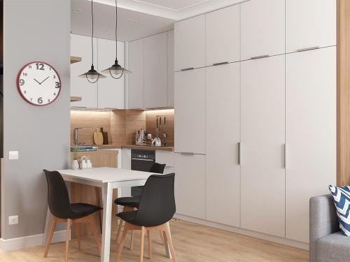 Дизайн однокомнатной квартиры для семьи из 4 человек. Однушка 35 кв. м для семьи с двумя детьми