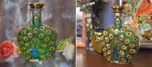 Ваза из бутылки чем украсить. Как сделать вазу из стеклянной бутылки