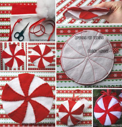 Новогодние игрушки из фетра. Выкройки красивых игрушек из фетра на Новый год 2020