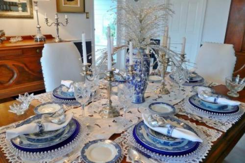 Украшение стола к новому году своими руками 2019. Сервировка новогоднего стола