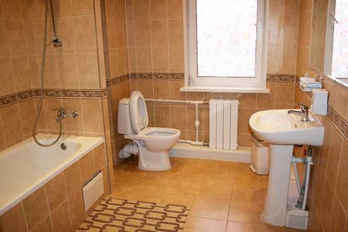 Санузел раздельный в частном доме. Как разделить совмещенный санузел 07