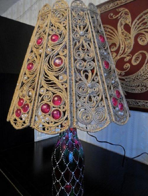 Клей для джутового каната. Никогда бы не подумала, что с помощью шпагата и клея ПВА можно создать такую красоту…