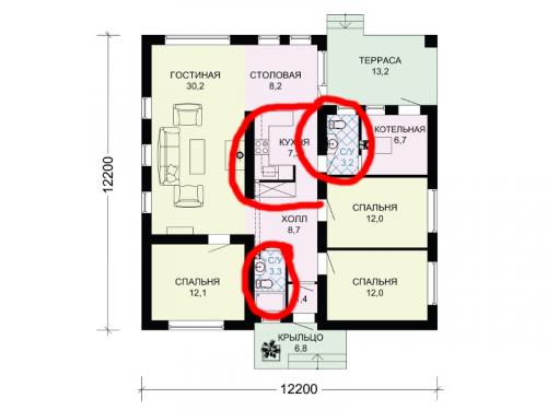 Ванная комната цвет по фен-шуй. Расположение ванной комнаты по фен-шуй