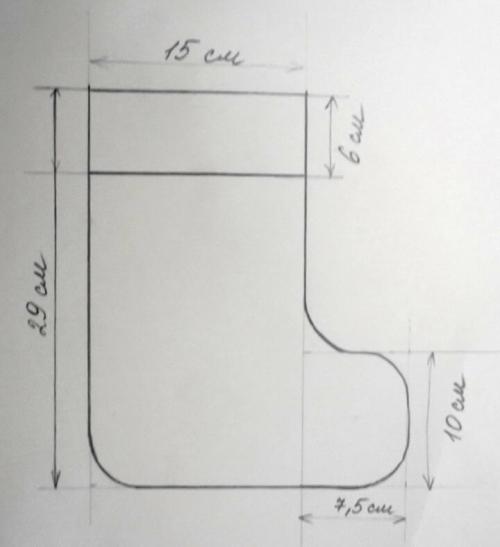 Как сделать новогодний носок из бумаги. Новогодний сапожок: лучшие идеи