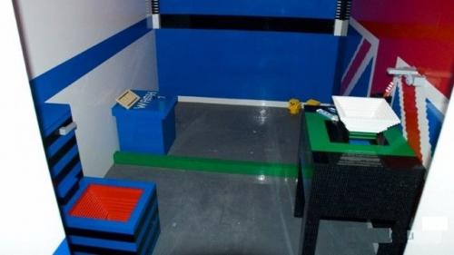 Лего в интерьере квартиры. Дом сделанный полностью из кирпичиков Лего